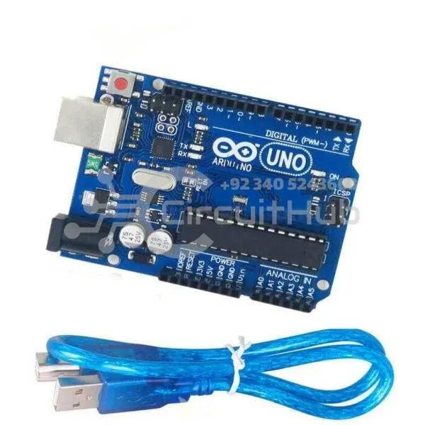 Arduino UNO R3 16U2 DIP Version With Cable