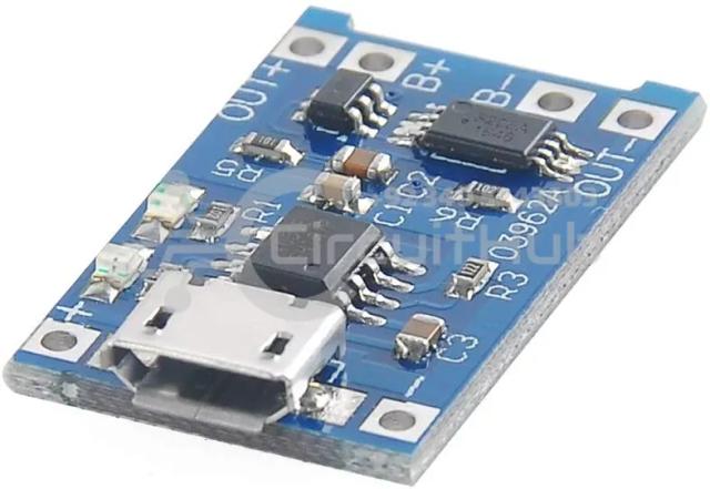 TP4056 5V Micro USB 1A 18650 Lithium Battery Charging Board Charger Module
